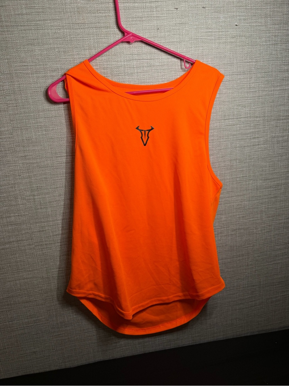 NFINITY Neon Orange Performance Tank Top